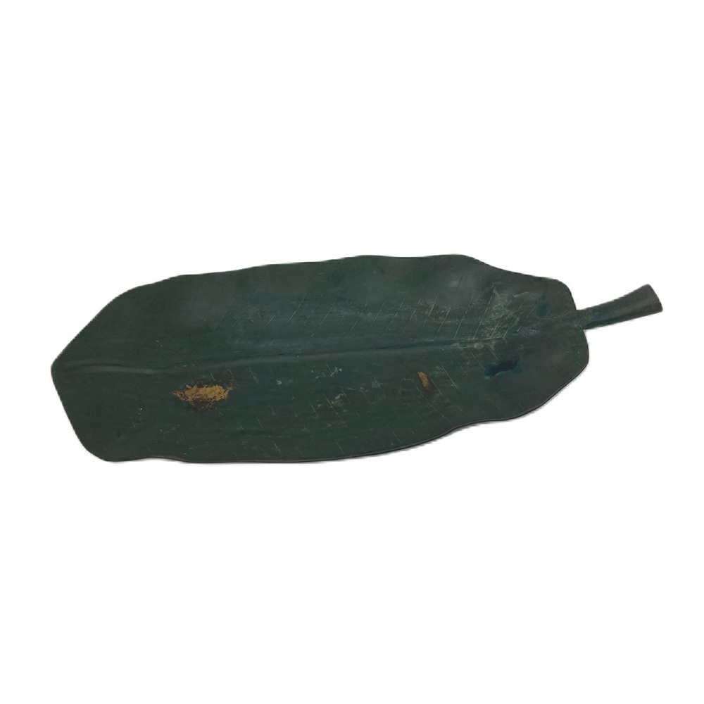 Z Gallery Metal Leaf Trinket Footed Tray 24 x 11.5